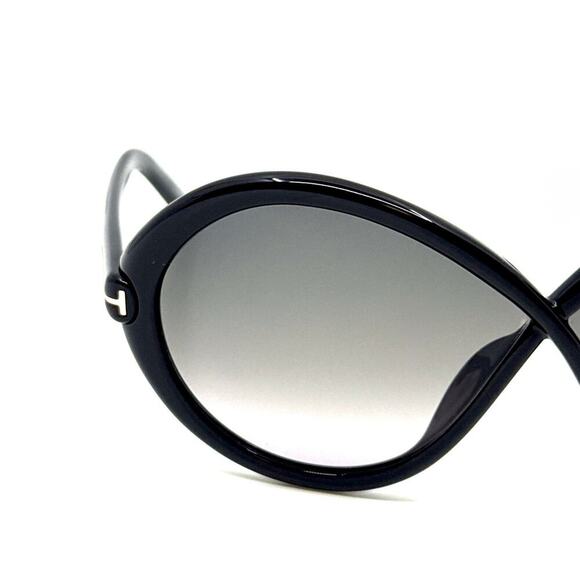 NEW!!! TOM FORD Jada Sunglasses TF1070 01B Authentic - Picture 4 of 12